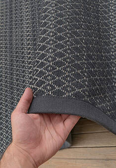 фактура безворсового ковра Smart Weave Tsirgu-Carbon