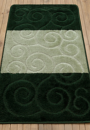 коврик для ванной в перспективе Confetti Bath Maximus Sile 2536 Hunter Green