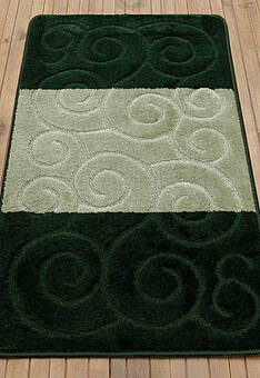 коврик для ванной в перспективе Confetti Bath Maximus Sile 2536 Hunter Green