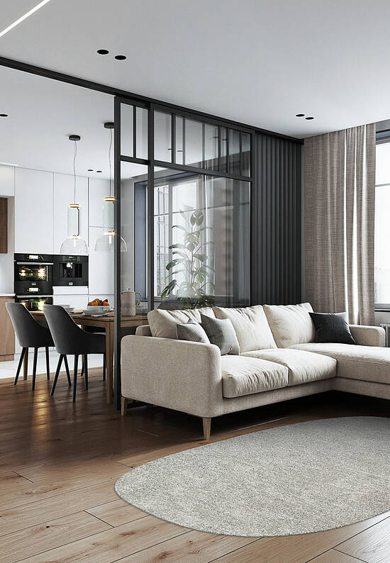 Бельгийский ковер с длинным ворсом RS1348-R330 P