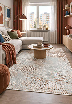 ковер в интерьере Allure 17493A-H15717