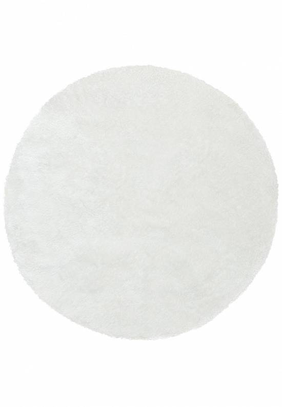 Мягкий ковер с длинным ворсом white-white