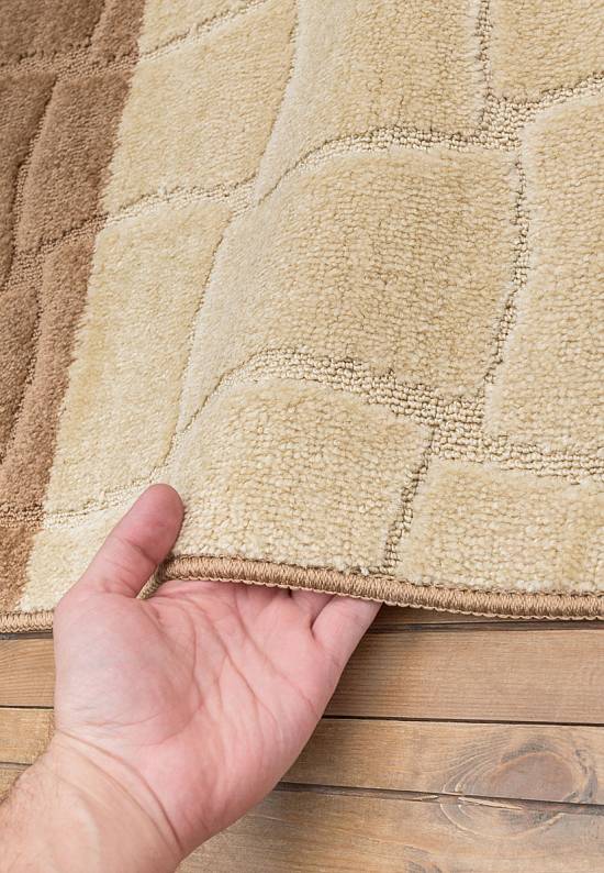 Комплект ковриков для ванной и туалета Sariyer 2546 Light Brown BQF