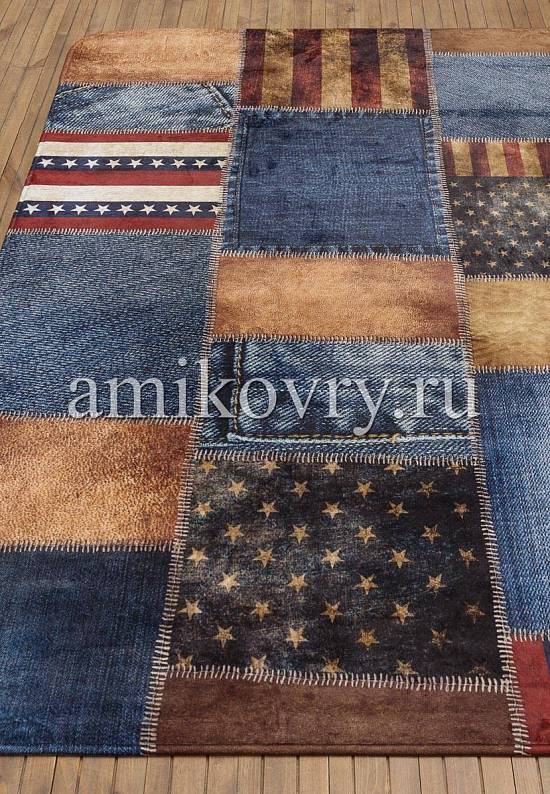 Детский мягкий игровой коврик Print 381