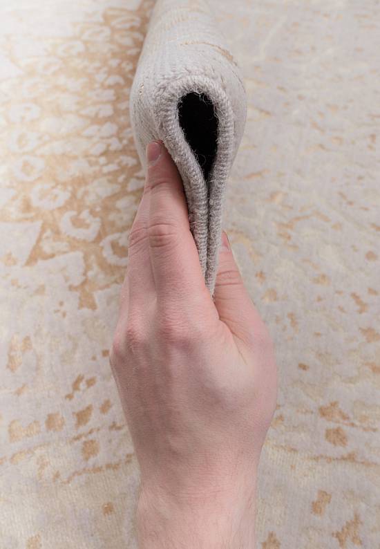 Винтажный турецкий ковер 474-Beige