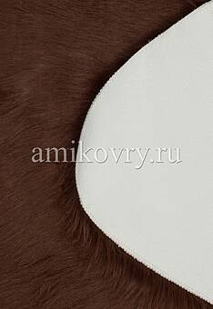 основа шкуры из искусственной овчины brown