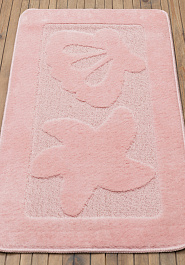 коврик для ванной в перспективе Confetti Bath Maximus Shell 2574 Pink