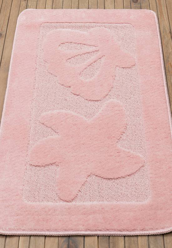 Коврик для ванной и туалета Shell 2574 Pink