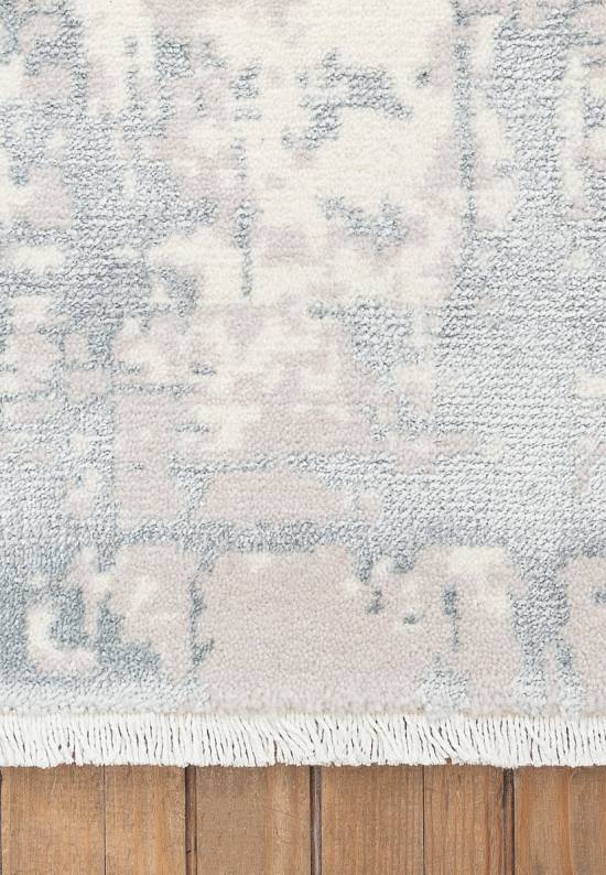 Винтажный турецкий ковер 612-Beige Blue