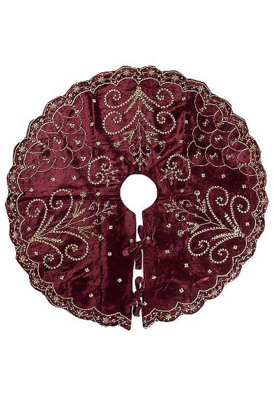 Коврик-юбка под ёлку