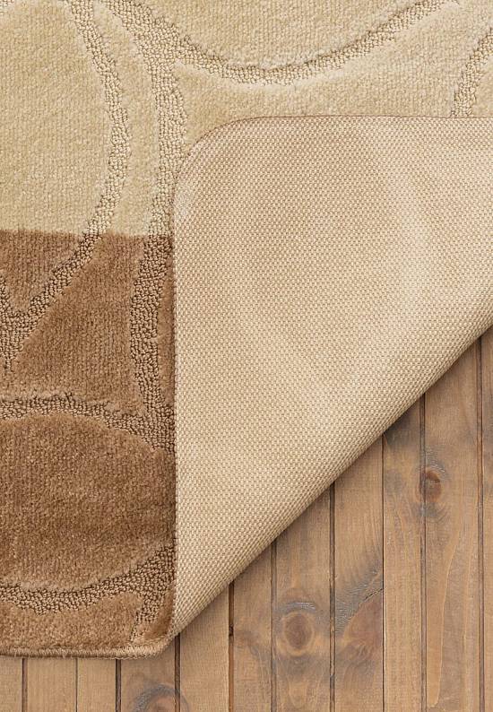 Бежевый коврик для ванной Erdek 2546 Light Brown