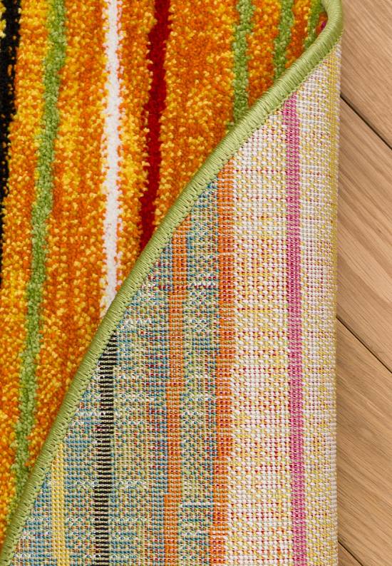 Недорогой синтетический ковер 2773-Multicolor
