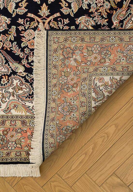 Шелковый ковер ручной работы IIST-GI57KE7N7 Blue Birds