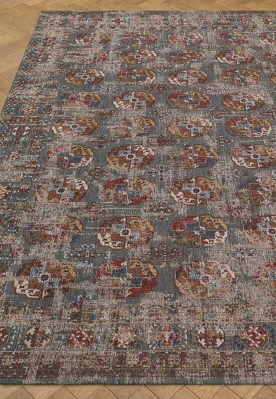 Винтажный безворсовый ковер LM6080-L399