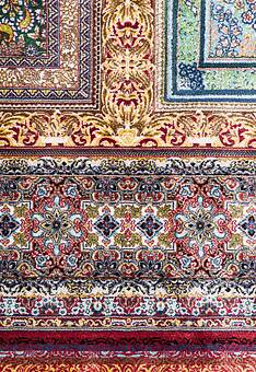 фрагмент ковра Ottoman Silk Farshineh-Red