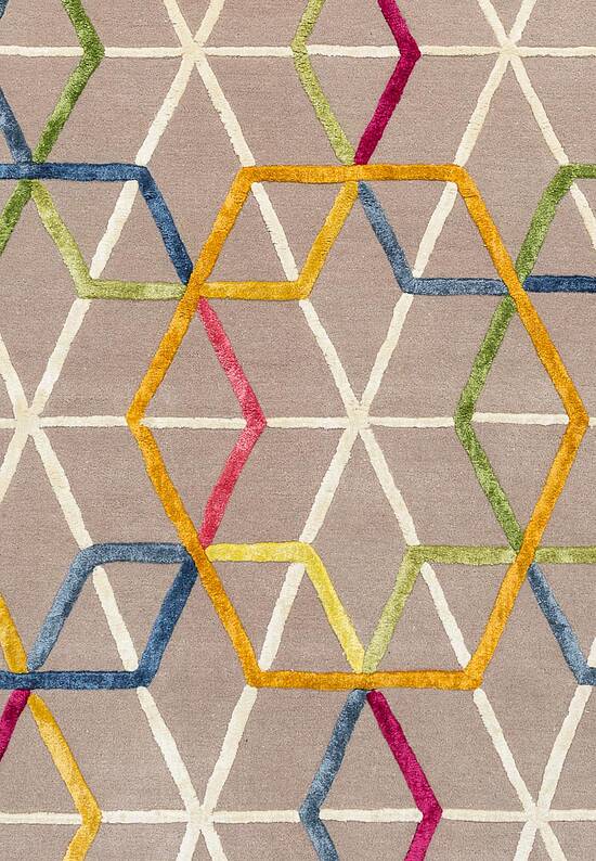 Дизайнерский ковер Hexagon 233.001-990