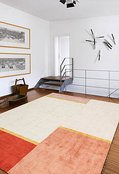 ковер в интерьере Ligne Pure Unite