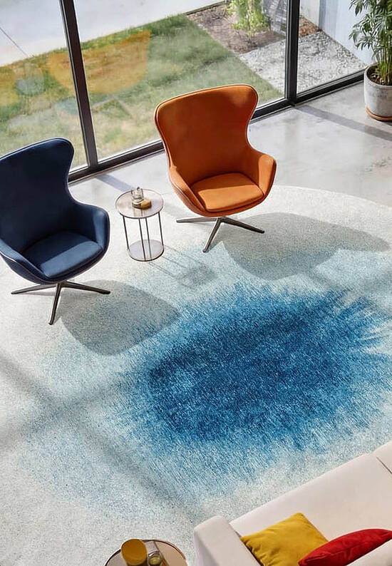 Безворсовый ковер из полиэстера LR6250-L423 outdoor