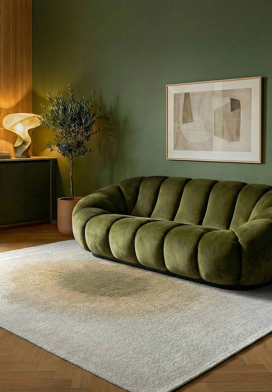 Безворсовый ковер из полиэстера LR6250-L424 outdoor