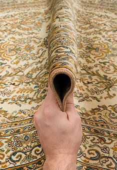 фактура ковра Cashmir IIST-GICCK2E2E Kashan Cream