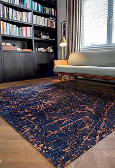 безворсовый ковер в интерьере Manhattan Cotton LM3510-L211