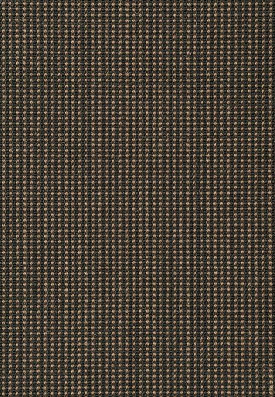 Натуральный ковер-циновка из сизаля Livos-Black-Brown