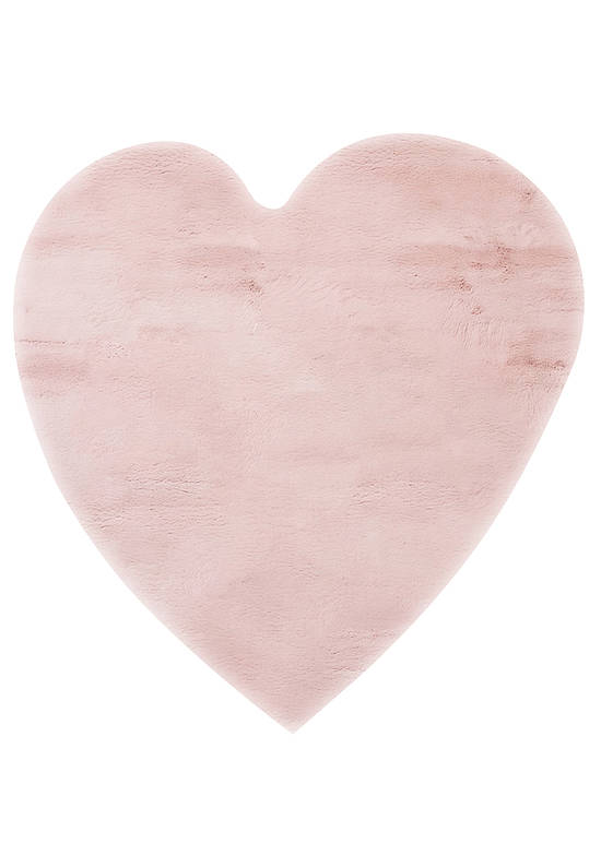 Пушистый ковер с мягким ворсом Blush Heart
