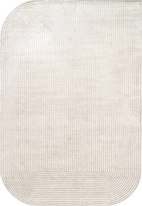 Геометрический ковер MRN 03 Cream Grey
