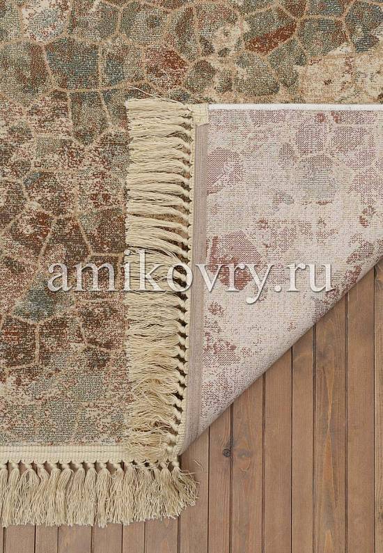 Высокоплотный ковер из вискозы 2M102-Ivory