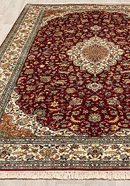 ковер в перспективе против ворса Cashmir 235754-Kerman red/beige