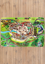 дизайн ковра House of Kids Moyen Age