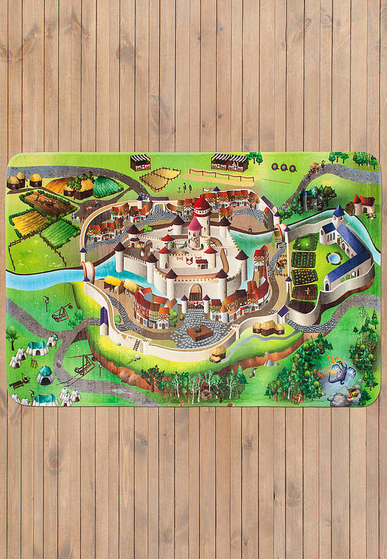 Детский мягкий игровой коврик Moyen Age