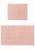 Комплект ковриков для ванной и туалета Pedina 03 Dusty Rose
