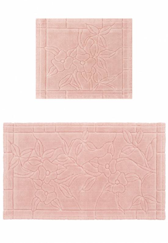 Комплект ковриков для ванной и туалета Pedina 03 Dusty Rose
