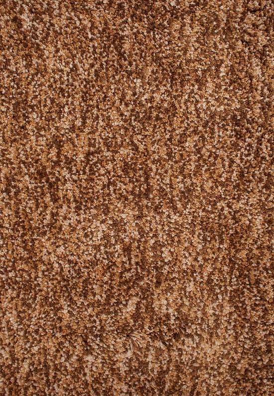 Мягкий ковер с длинным ворсом 918 Brown