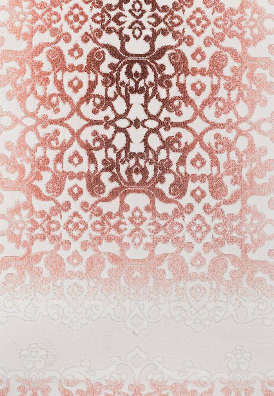 Турецкий синтетический ковер 12602-Cream/Pink