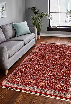 ковер в интерьере Harem HRM 03 Red