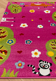 ковер в перспективе Crystal Merinos C022-Pink