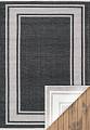 Двусторонний безворсовый ковер Noa Kilim NK 06 Antrasit Grey