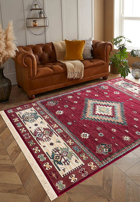 Бельгийский вискозный ковер RG241-R64