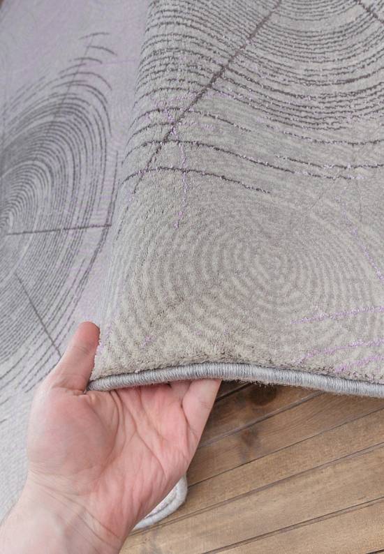 Синтетический ковер 0149VB-Grey-Lila/L.Sand-Lilac