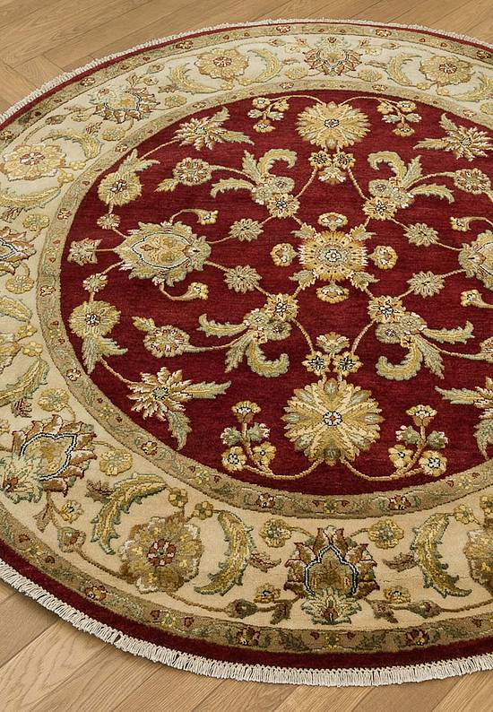 Элитный ковер ручной работы 10/10 CH-11-Red/Ivory