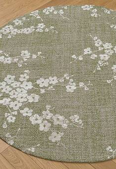 безворсовый ковер в перспективе Petals LP5231-L284