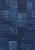 Гобеленовый ковер 065-blue/light blue
