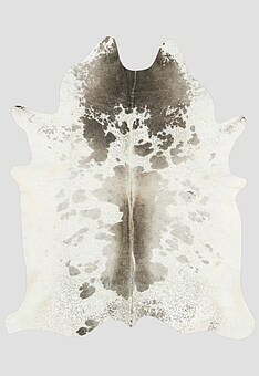 дизайн натуральной шкуры коровы Соль/перец чёрно-белая 1285