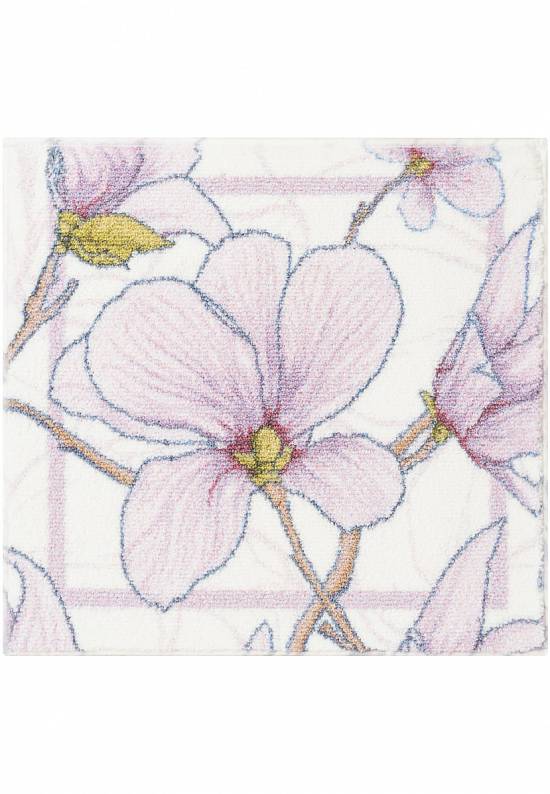 Светлый коврик для ванной  Interlace 01 Lilac