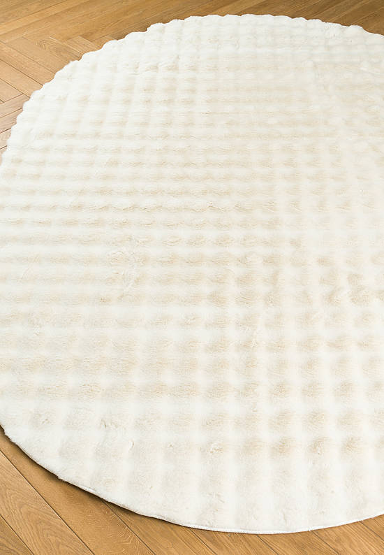 Пушистый ковер с мягким ворсом Ivory