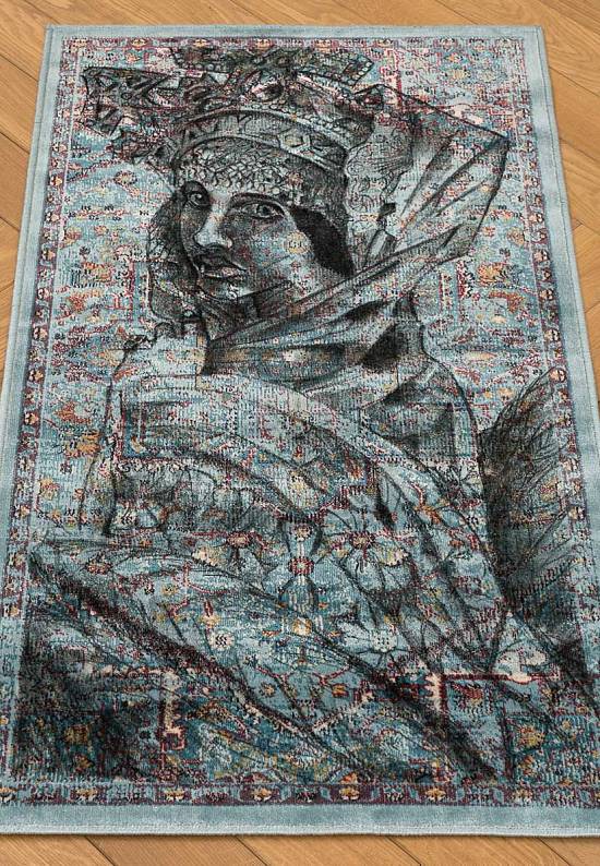 Высокоплотный ковер из вискозы VD2321-V209-2