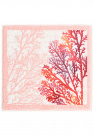 дизайн коврика для ванной Confetti Bath Bella Coral 01 Pink