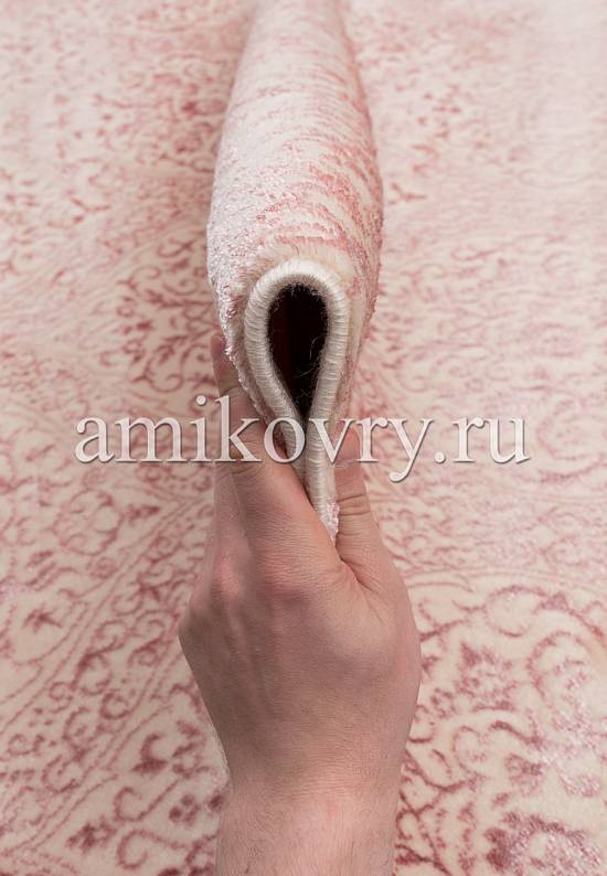 Винтажный ковер из акрила 7002 Pink